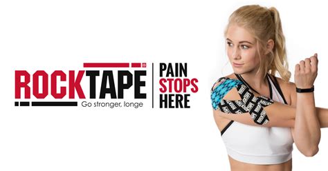 Rocktape On Skin | Kinesio Taping