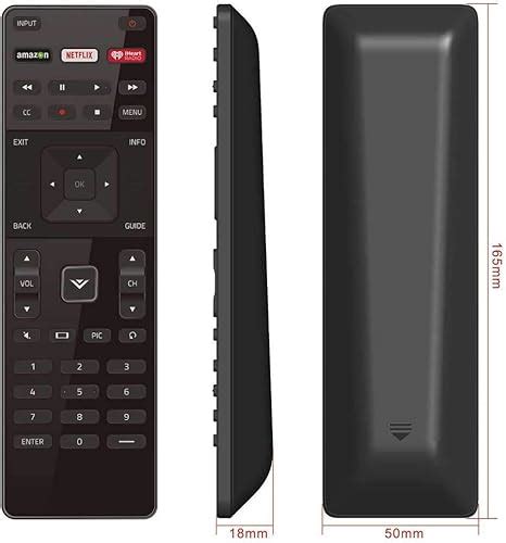 Amazon.com: Vizio XRT122 TV Remote for E Series Models : Electronics