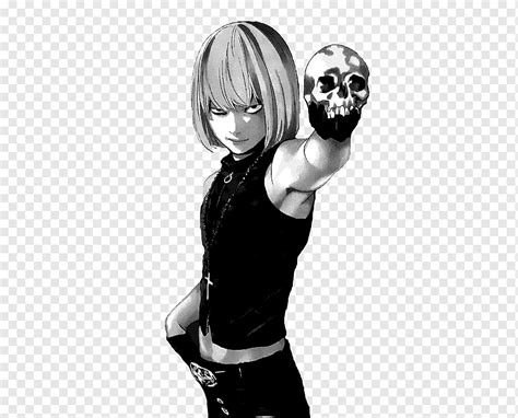 Mello Ryuk Death Note Matt, Anime, manga, monochrome, fictional ...