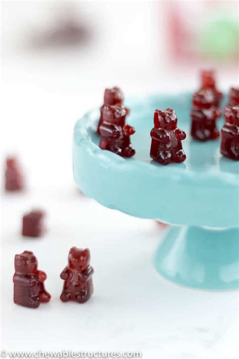 How To Make Gummy Bears – Chewable Structures