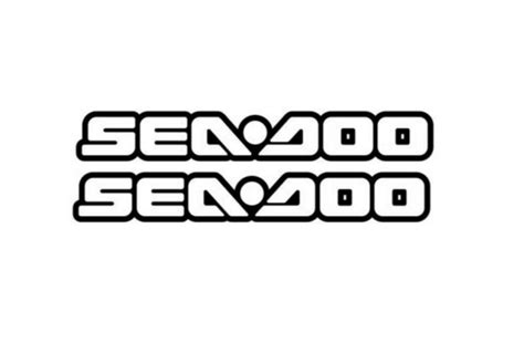 2x sea doo sticker vinyl decal for car and others FINISH GLOSSY | eBay ...