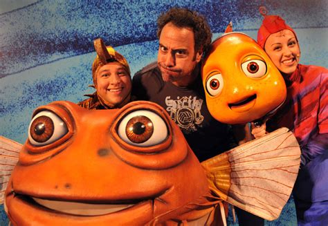 "Bloat" meets Bloat, Brad Garrett visits Finding Nemo Musical | The Disney Blog