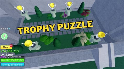 How To Solve Soul Guitar Trophy Puzzle | Roblox Blox Fruits - YouTube