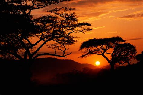 Africa Wallpaper Sunset | Wallpapers Gallery