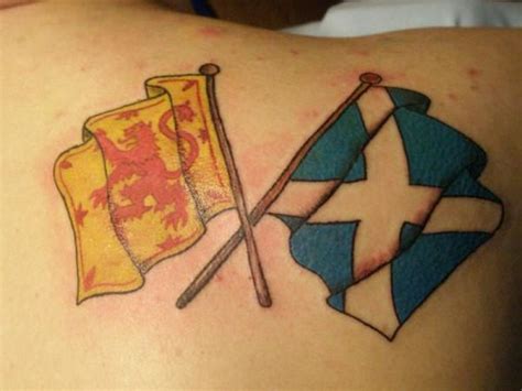 Scotland Flags Tattoo | Done @ Heaven 'n' Hell Tattoos & Pie… | Flickr