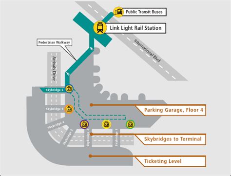 18 New Seatac Parking Garage Map