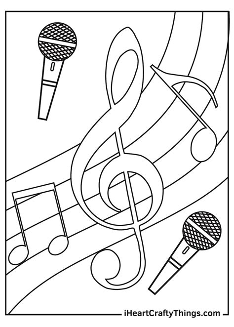 Printable Music Coloring Pages (Updated 2021)