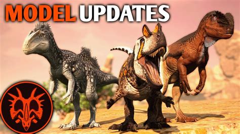 Path of Titans Model Updates for Concavenator, Metriacanthosaurus, and ...