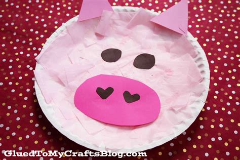 Paper Plate Piggy {Kid Craft}