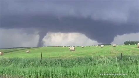 TWIN Tornado Time Lapse Video - Pilger, NE - YouTube