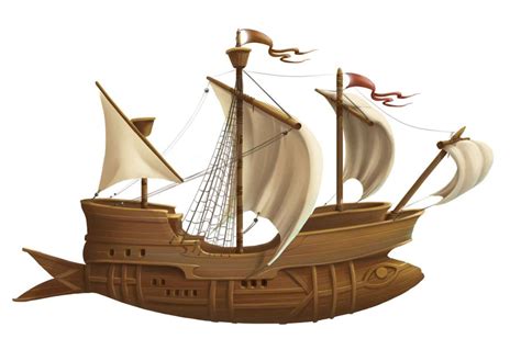 Galleon Ship Drawing | Free download on ClipArtMag