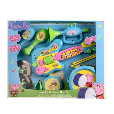 Peppa Pig: Electronic Band Set, 89595, instrument, instruments, | Home Bargains