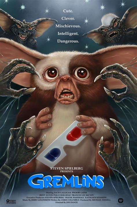 Gremlins (1984) [1500 x 2271] | Classic films posters, Gremlins, Iconic movie posters