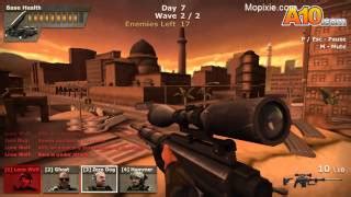 SNIPER TEAM gratis online game op Minispelletjes.com