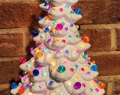 Ceramic Trees, Handmade With Stars - Etsy