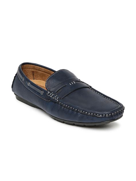 Buy Bata Men Navy Loafers - Casual Shoes for Men 1312801 | Myntra