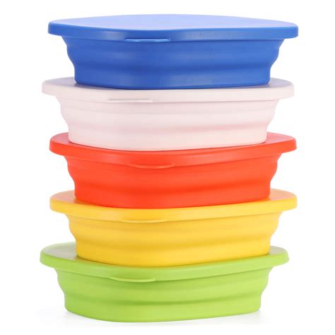 Collapsible Food Storage Containers, Collapsible Bento Lunch Box ...