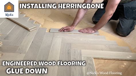 How To Install Engineered Herringbone Flooring | Viewfloor.co