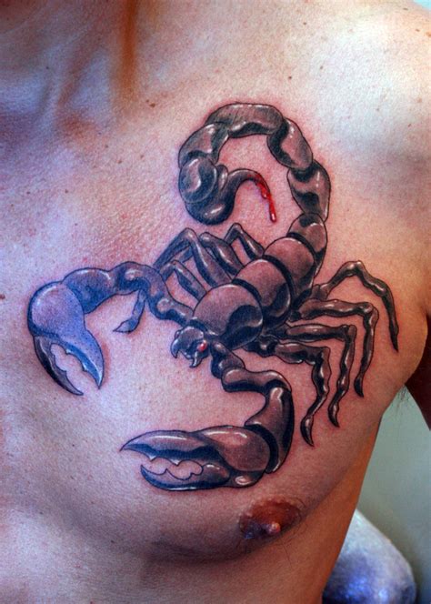 Scorpio Tattoos3D Tattoos