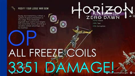 Horizon Zero Dawn Weapon Mods