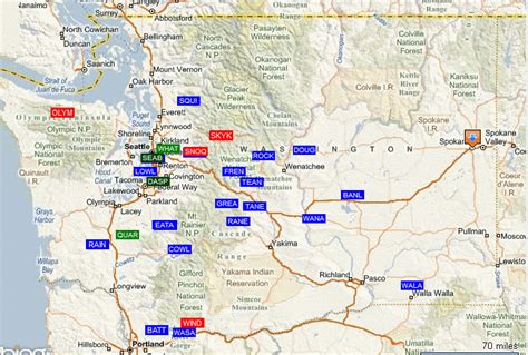 Hot Springs In Washington State Map - Billy Cherish