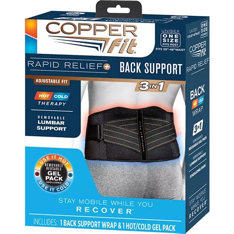 Copper Fit Rapid Relief Back Wrap | Free Shipping at Academy