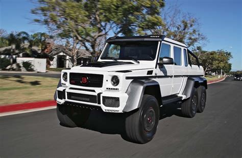 Driving the Insane Brabus G63 700 6x6