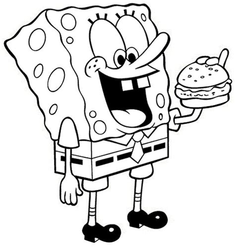 Spongebob Printable Coloring Pages