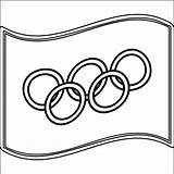 Winter Olympics Flags Coloring Pages Free  Home sketch template