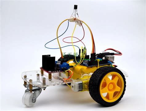 Arduino Uno+l298n+ Infrared Receiver + Infrared Remote Control Remote Control Car Kit-in Parts ...