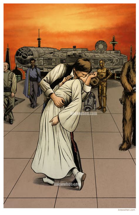 Han and Leia Kiss by nguy0699 on DeviantArt