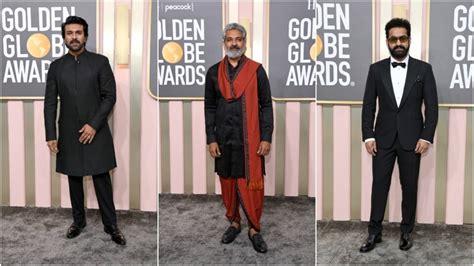 Golden Globe Awards 2023: Ram Charan and SS Rajamouli bring a touch of India, Jr NTR looks ...