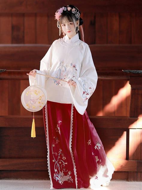 Original Ming Dynasty Hanfu Ancient Style Autumn and Winter - Etsy