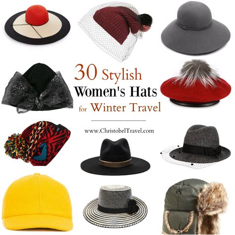 30 Stylish Women's Hats for Winter Travel - Christobel Travel