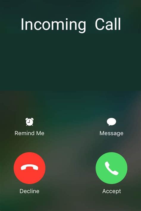 Incoming Call Blank Template - Imgflip