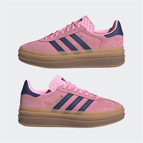 adidas Gazelle Bold Shoes - Pink #SatelliteStompers | adidas Oman