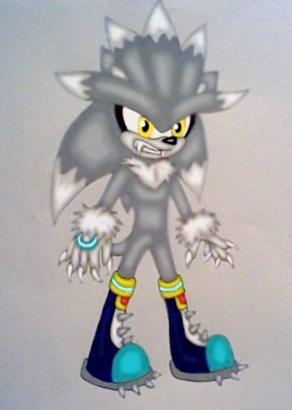 Silver the Werehog by GothNebula on DeviantArt