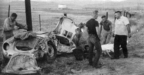 Haunting Photographs From James Dean's Fatal Car Wreck in 1955 ...