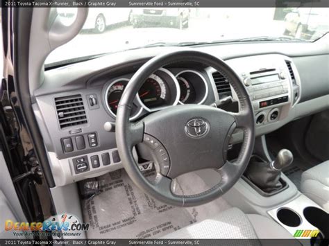 Graphite Gray Interior - 2011 Toyota Tacoma X-Runner Photo #3 | DealerRevs.com