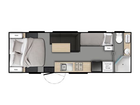 Customisable Caravan Layouts - Spinifex Caravans