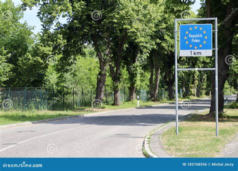 Polish German Border, European Union Editorial Photo - Image of polish ...