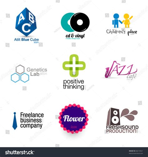 Various Icons Design Elements Stock Vector (Royalty Free) 68219521 | Shutterstock