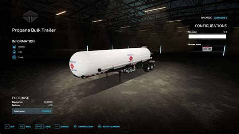 Anhydrous / Propane Transport Trailers v1.0 FS22 Mod | Farming Simulator 22 Mod