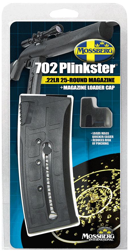 Mossberg 95725 702 Plinkster 25rd 22 LR Magazine For Use w/Mossberg ...