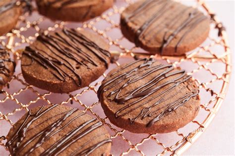 Chocolate Shortbread Cookies - Gemma’s Bigger Bolder Baking