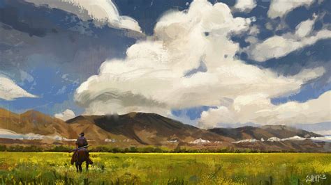 ArtStation - The Western Frontier, jason scheier | Fantasy landscape, Scenery paintings, Concept art