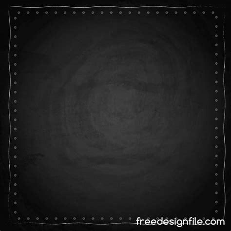 chalkboard frame vector material free download