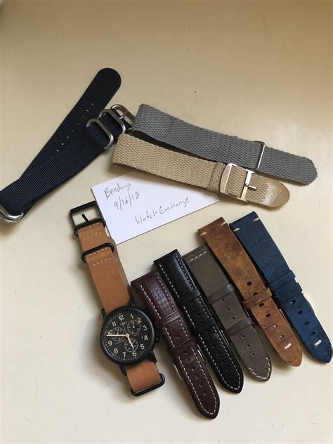 [WTS] Timex weekender and some straps : r/Watchexchange