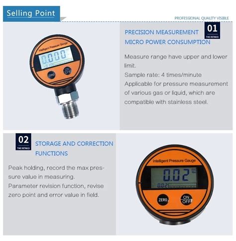 Customized Digital Hydraulic Pressure Gauge Suppliers Factory in China