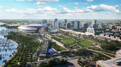 USA: New Bears stadium not on coast after all? Also on target is city on outskirts of Chicago ...